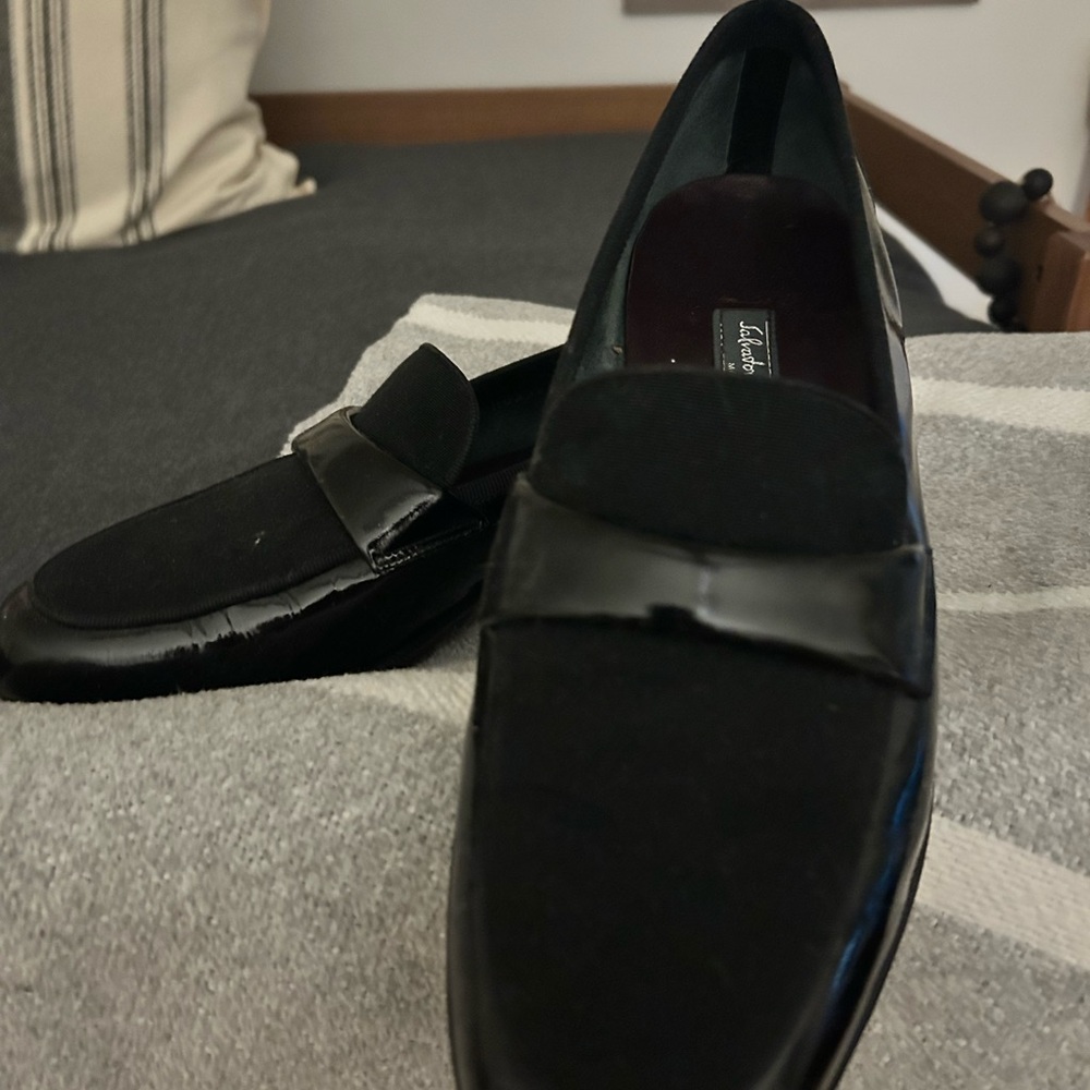 Salvatore Ferragamo Black Men's Loafers